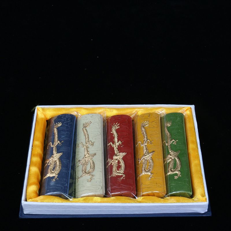 Ink Stick Block Set for Painting Gongbi Drawing Ink Painting and Brush Shodo Calligraphy