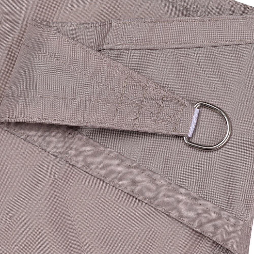 Outdoor Garden Canopy Sun Sail Shade Swimming Pool Balcony Terrace Patio Green Triangle Waterproof Pavilion Use With Three Ropes