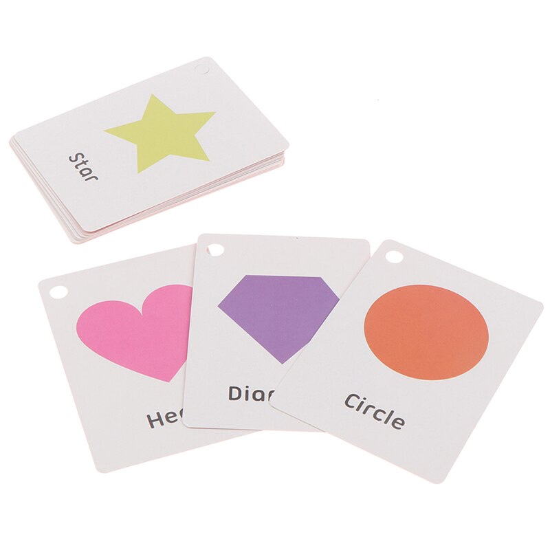 Handwritten Montessori 26 Letter English Flash Card Early Development Learning Educational Toy for Children Kid with Buckle