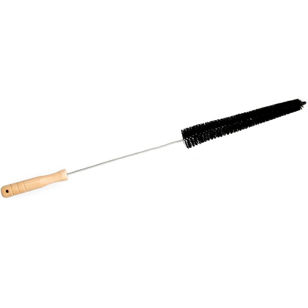 Kit de nettoyage de ventilation sèche-linge noir brosse de charpie longue Flexible lave-linge brosse de nettoyage longue poignée ménage