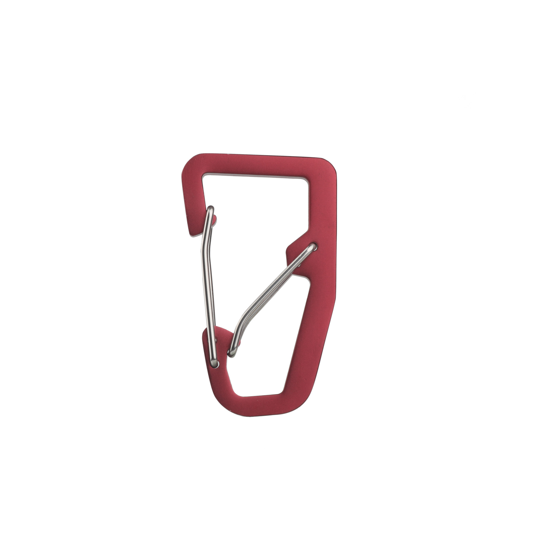 RC1 Dual Chambers Carabiner Clip for Keychain Backpack: 1 pc