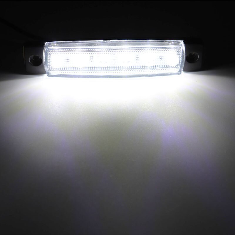 4x6 LED Auto Emergency Strobe Tag Licht 4 in 1 Oppervlaktemontage Grill Licht Waarschuwing Externe Licht Met Draadloze Afstandsbediening Voor Vrachtwagen Trailer DC12V Amber