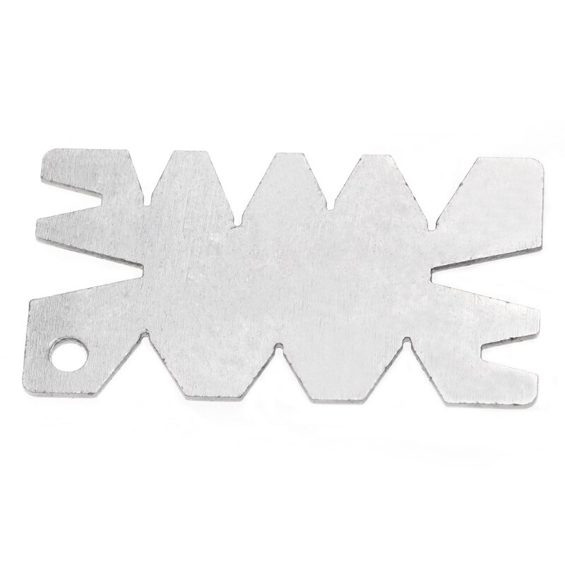 Screw Thread Cutting Angle Gage Gauge Measuring Model Tool Stainless Steel