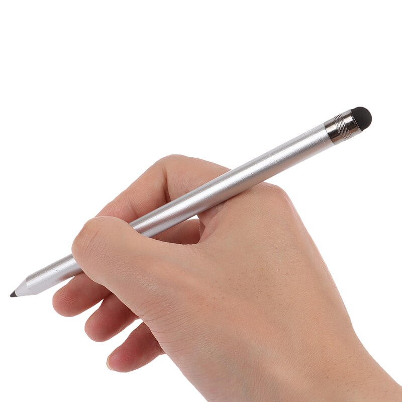 1PC A Doppia Testa Matita di Tocco Dello Stilo Dello Schermo Capacitivo di Alta Qualità Penna Condensatore Per Il Telefono Tablet PC Accessori