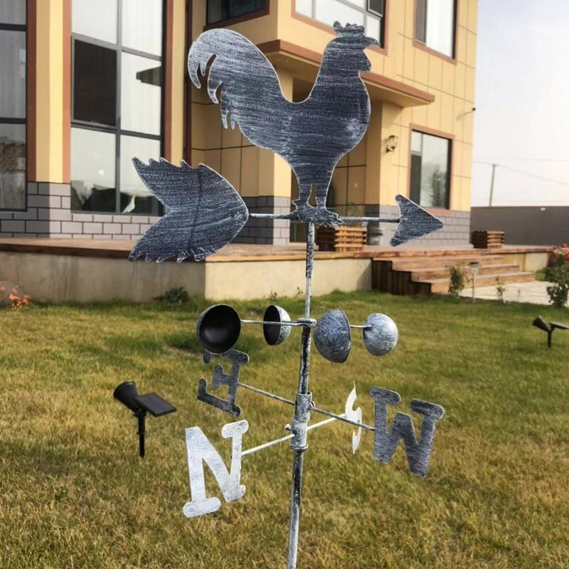 Traditionel hane weathervanes jernhane vindhane vindhastighedsindikator havegård wif 66