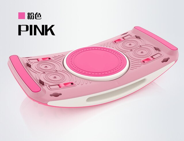 Home fitness stepper gym fitness exercise multifunctional fitness board home yoga exercise equipment: Pink