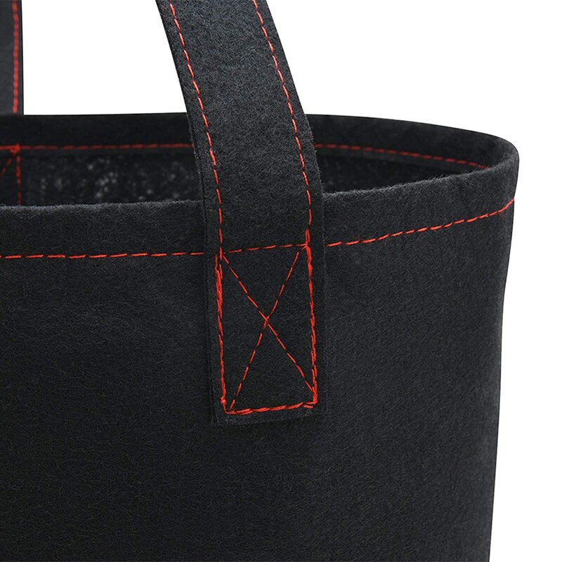 Vilt Opknoping Tuin Boerderij Thuis Planten Grow Bag Thuis Aardbei Bloem Groente Bloem Aardappel Planten Planter Bag Hand Mand