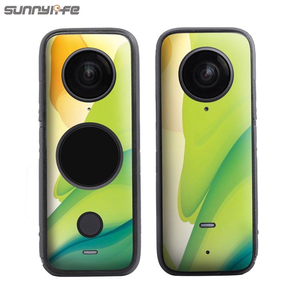 Sunnylife Insta360 Eine X2 PVC Aufkleber Combo Schutzhülle Film Scratch-proof Decals Abnehmbare Haut für Insta360 Eine X2 Zubehör