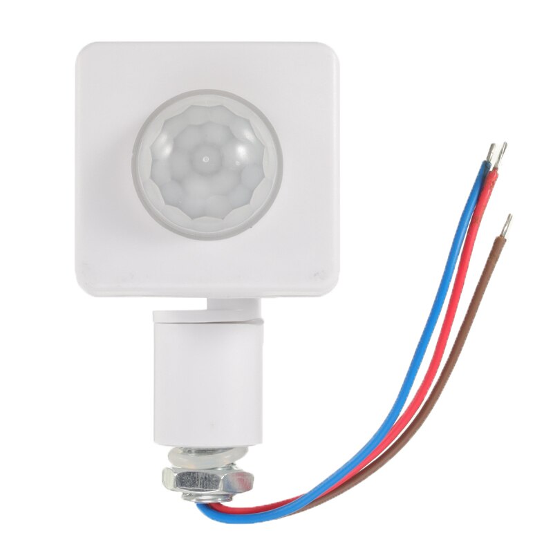Waterproof Automatic PIR Motion Sensor Detector LED Flood Light Outdoor 85-265V IP65 Motion Sensor Adjustable PIR Switch