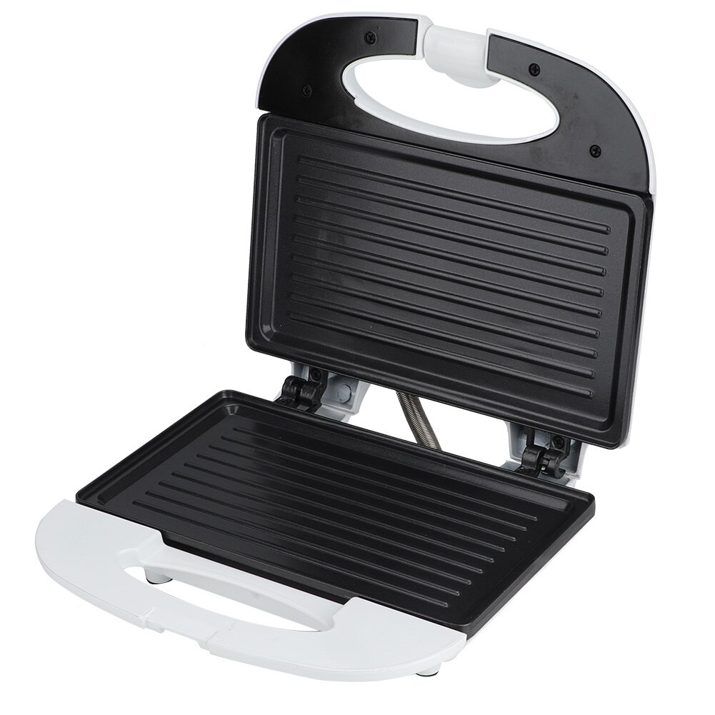 Elektrisk sandwichmaskine grill panini non-stick pande vaffel brødrister kage morgenmadsmaskine grill steak stegeovn 750w 220v