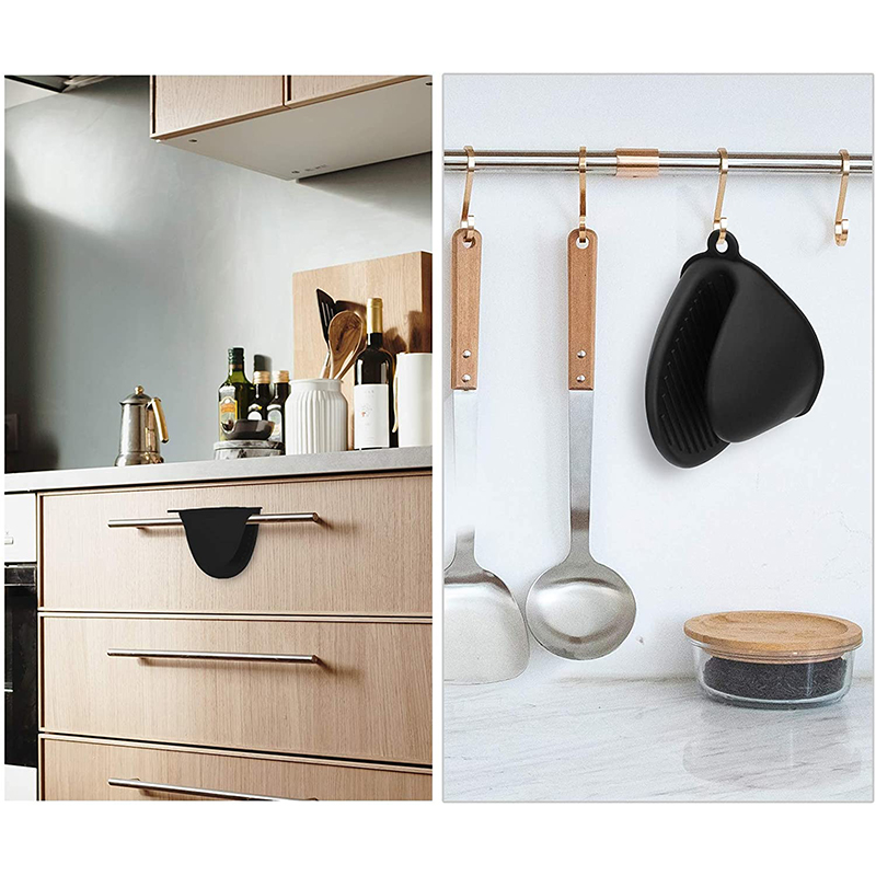 2 stücke Ofen Handschuhe Silikon Hitzebeständige Preis Handschuhe Anti Verbrühungen Nicht Unterhose Handschuhe Clips Topf Halfter Kochen Backen Ofen handschuhe