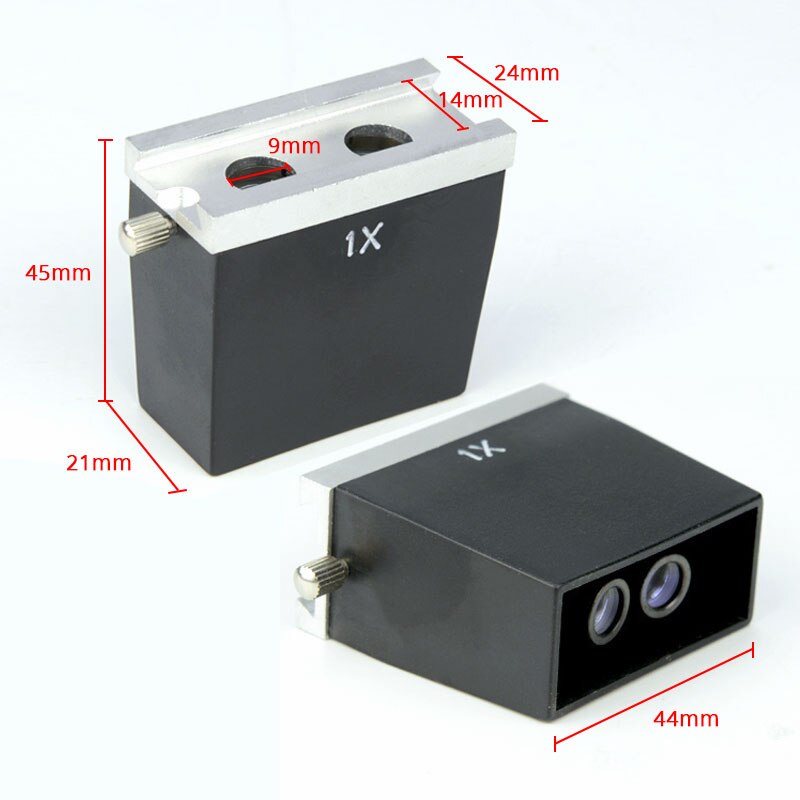 1X 2X 3X 4X Stereo Microscopes Objective Lens Smal... – Vicedeal