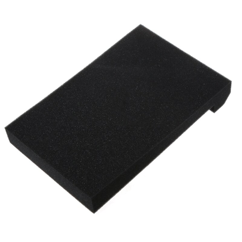 1 Set/2pcs Sponge Studio Monitor Speaker Acoustic Isolation Foam Isolator Pads Soundproofing Foam 11.8x7.8x1.8inch