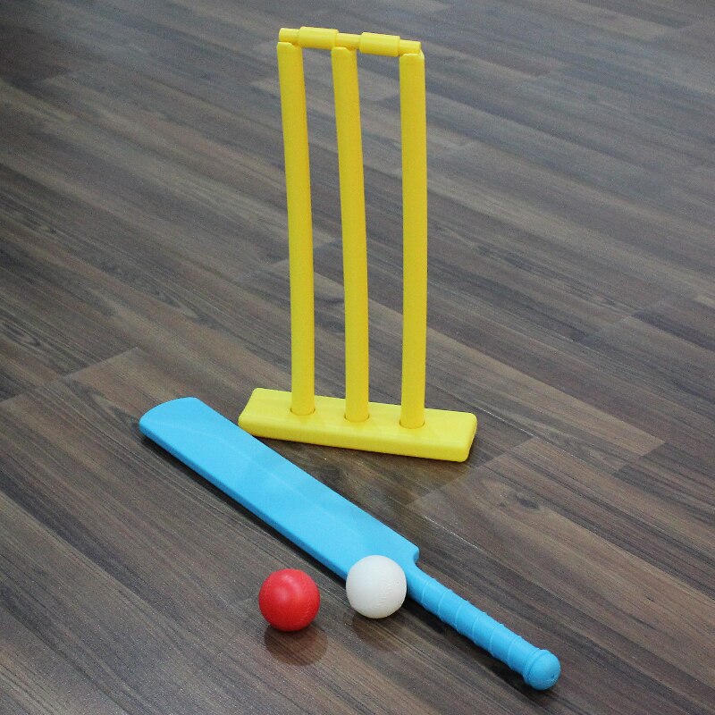 Juego de raqueta de Cricket, mango de esponja antideslizante, raqueta de madera adecuada para juegos de campo de playa