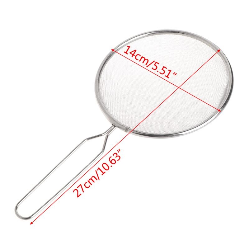 Reptile Sand Shovel Sieve Filter Stainless Steel Scoop Pet Animal Case Cleaning