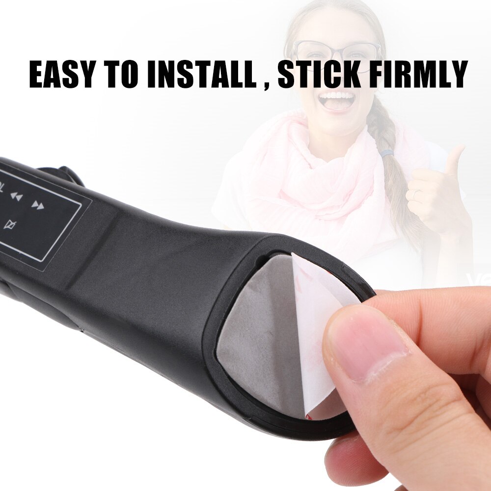 Universal Wireless Remote Control Buttons Multifunction Volume Remote Control Car Steering Wheel Controller Music DVD Navigation