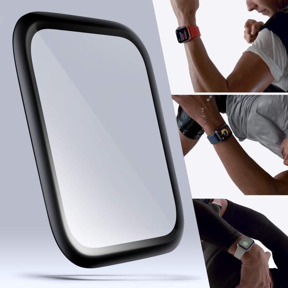 Screen Protector Glas Voor Apple Watch 5 44Mm 40Mm Iwatch Serie 4 3 2 1 42Mm 38Mm 3D Volledige Rand Film Apple Watch Accessoires 44