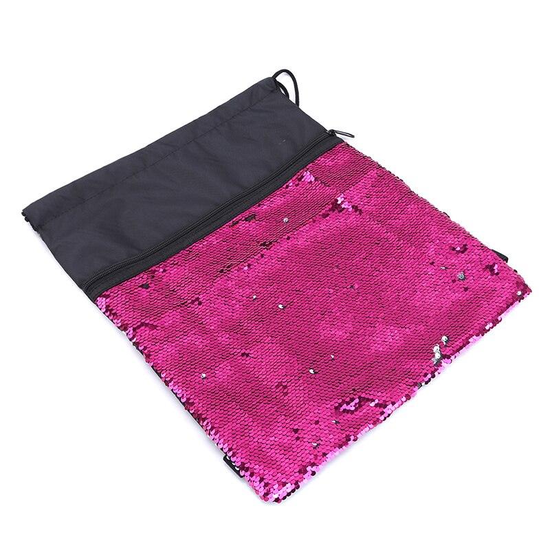 Outdoor fitness tas dames trekkoord rugzak strandtas pailletten bos zak sportschool fitness sportuitrusting sporttas