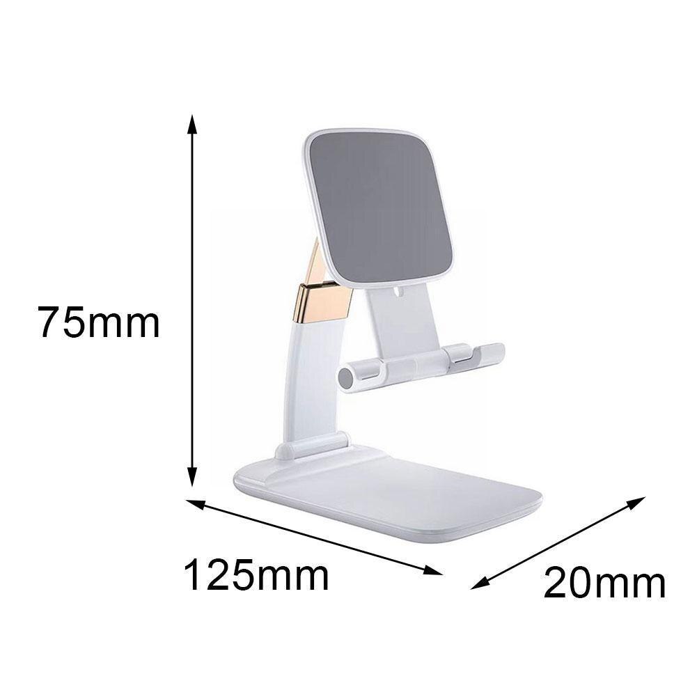 Mobile Phone Folding Stand Desktop Live Broadcast Stand Adjustment Lift Portable Telescopic Stand For 4-12.9 Inch IPhone IP F4Y9