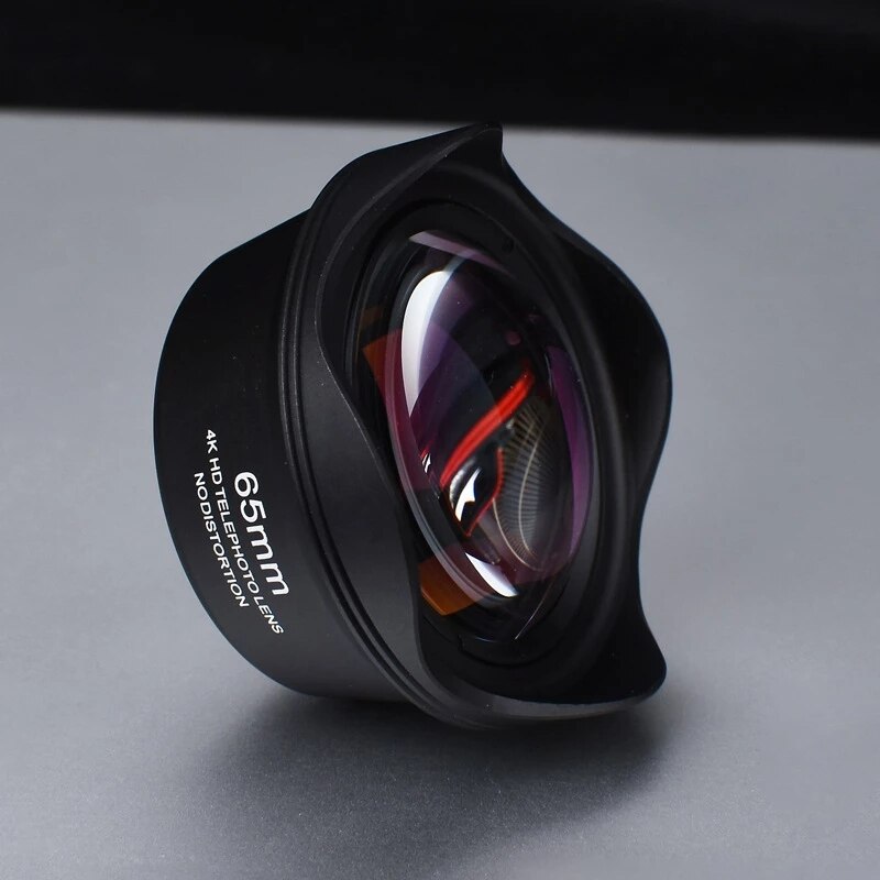 Smartphone 65Mm 4K Hd Portret Vaste Brandpuntsafstand Extension 2X Lens High-Definition Externe Mobiele Telefoon Lens optische Coating