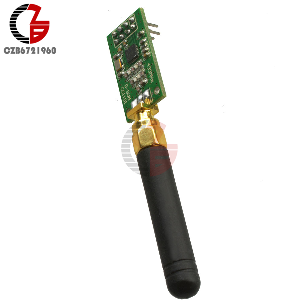 CC1101 Draadloze Transceiver 315 MHz 433 MHz 868 MHz 915 MHz Zender Ontvanger Module + SMA Antenne 300-348 MHz 387-464 MHz ISM