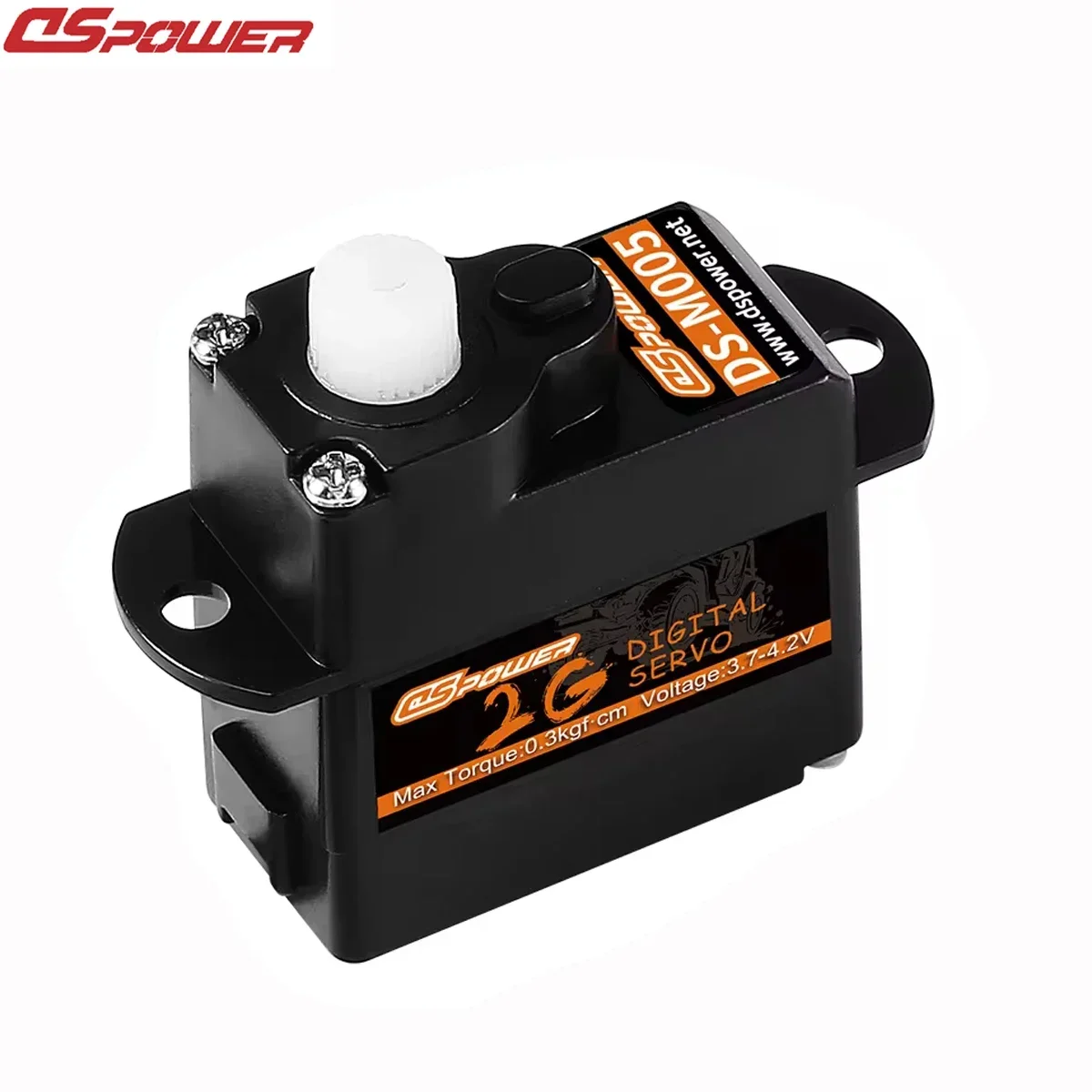 DSPOWER 2g Micro Servo Digital sin núcleo engranaje de plástico JR/JST enchufe Mini Servos para Rc helicóptero avión barco accesorios de modelo de coche