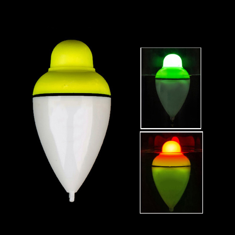 LED Elektronische Visserijvlotter Zoutwater Rock Plastic Visdobbers Lichtgevende Vis Boeien Visgerei Accessoires Grote Buik Drift