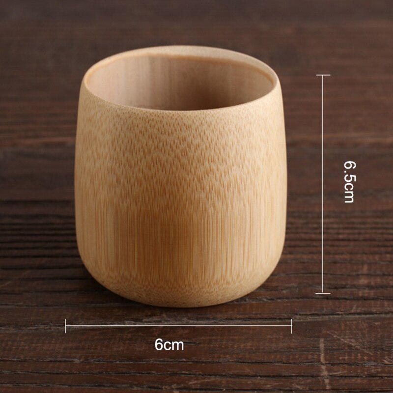 Japan Teaism Engraving Tea Cup Natural Bamboo Joint Wine Tea Cup for Home Tea Table Decoration Tea Ceremony Lotus Magpie Cupss.: A1