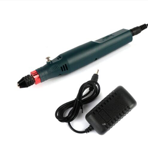 Dremel-Mini taladro eléctrico con cable, pluma de grabado artesanal, herramientas de perforación de 260W, grabador eléctrico para tallado de madera: Set 5