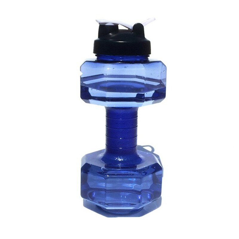 Haltère Portable 1.5L/2.5L capacité formateur bouteilles d'eau étanche incassable bouteille en plastique Shaker Fitness salle de sport bouilloire