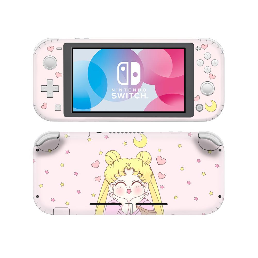 Pegatina protectora para Nintendo Switch Lite, pegatina de piel de Anime Sailor Moon: KYSNSL0025