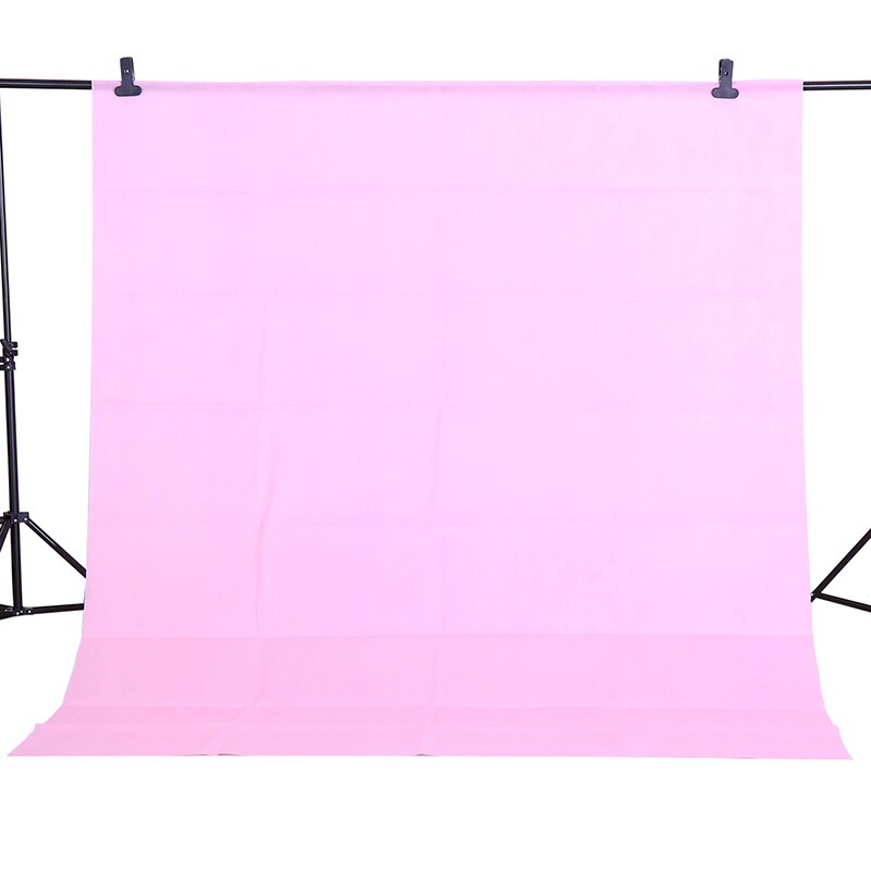 CY 1.6x2m Pink Color Cotton Non-pollutant Textile Muslin Photo Backgrounds Studio Photography Screen Chromakey Backdrop