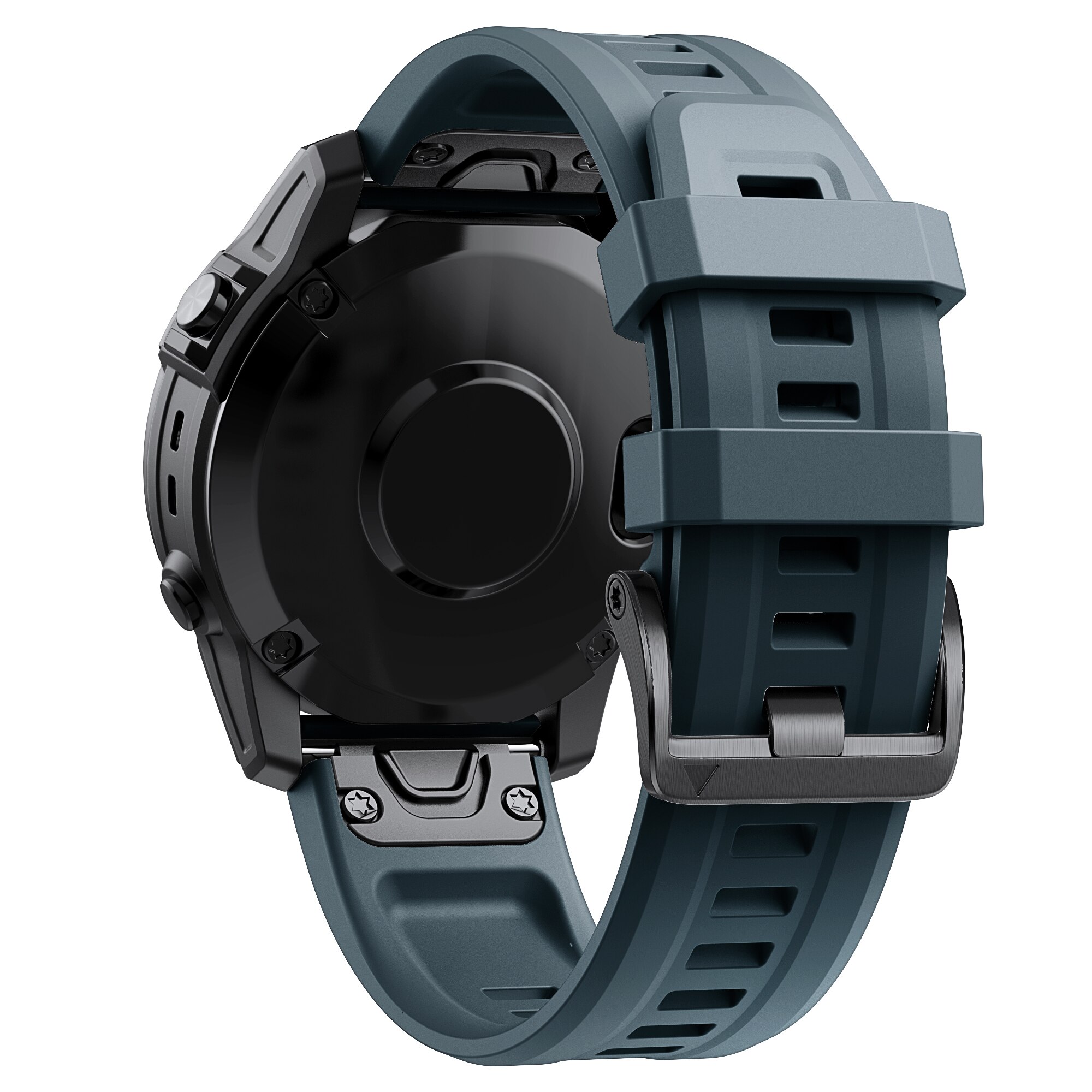 22 26mm Strap For Garmin Fenix7x/6x/6x Pro/5x/5x Plus Quick Fit Silicone Watchband for Fenix 5 6 7 Watch Bracelet Wristband: Cyan / 22mm