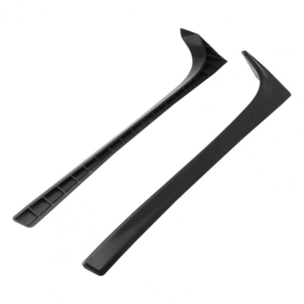 80 1Pair Self-adhesive Car Side Rear Spoiler Modification Parts for VW Golf 7 MK7: black