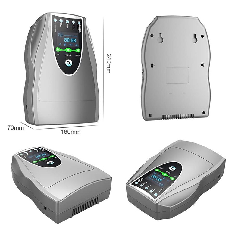 220v 800mg/h Ozone Generator Air Ozonizer Air Purifier Ozone Generator Ozonator ionizer O3 Timer Air Purifiers Vegetable Meat