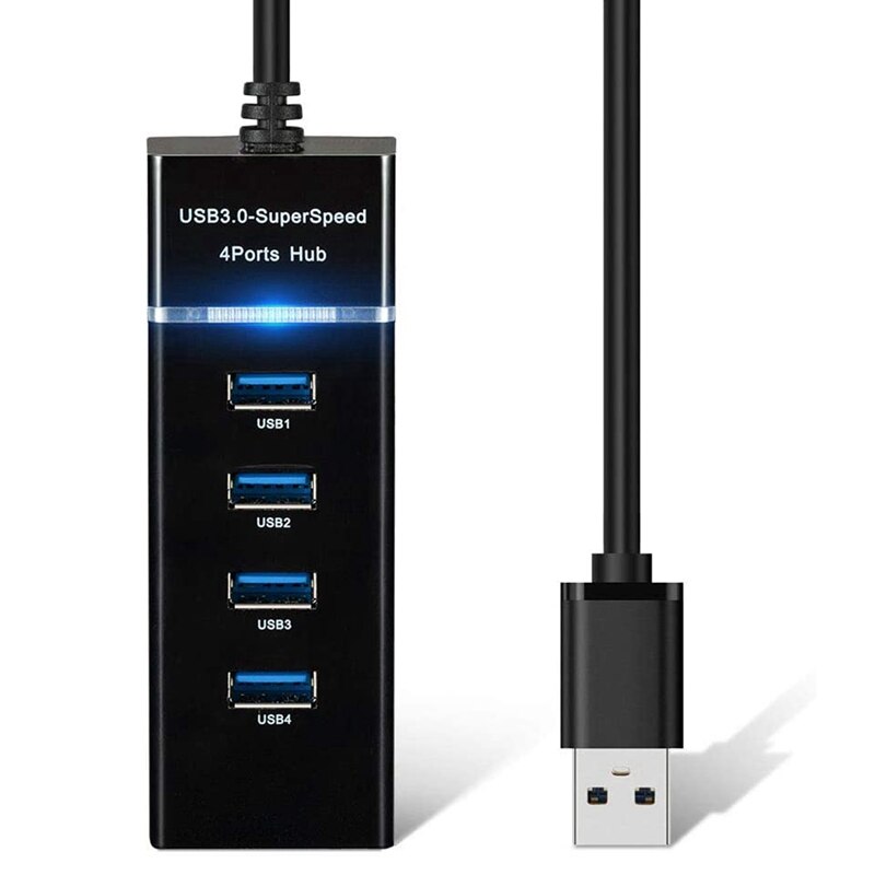 USB HUB 3.0 5Gbps 4 Ports Super Speed Computer Per... – Grandado