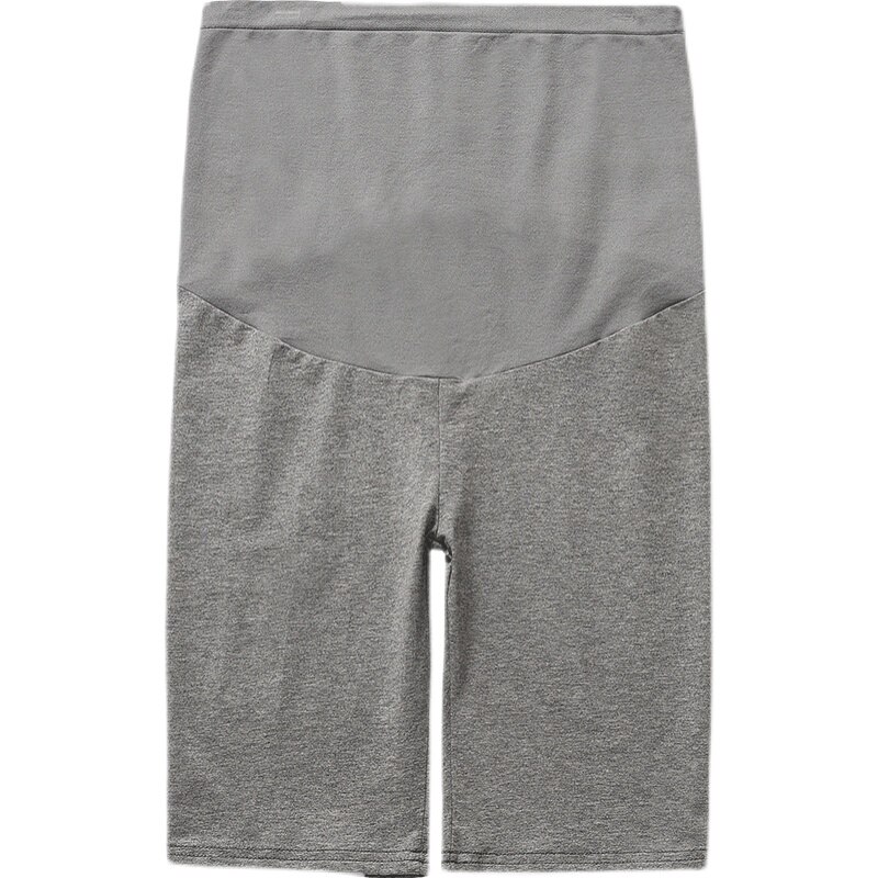 Mallas de maternidad delgadas de algodón para mujeres embarazadas, pantalones cortos deportivos informales para Yoga, vientre, Verano