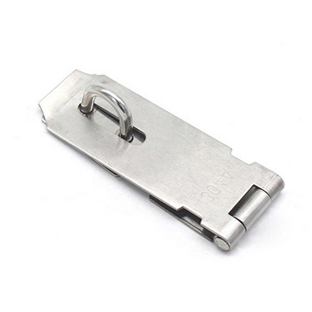 Rostfritt stål säkerhet stöldskydd hasp klammer grind skåp dörr skjul lås hänglås häft skjul spärr inbrottssäker hårdvara: 4 tum