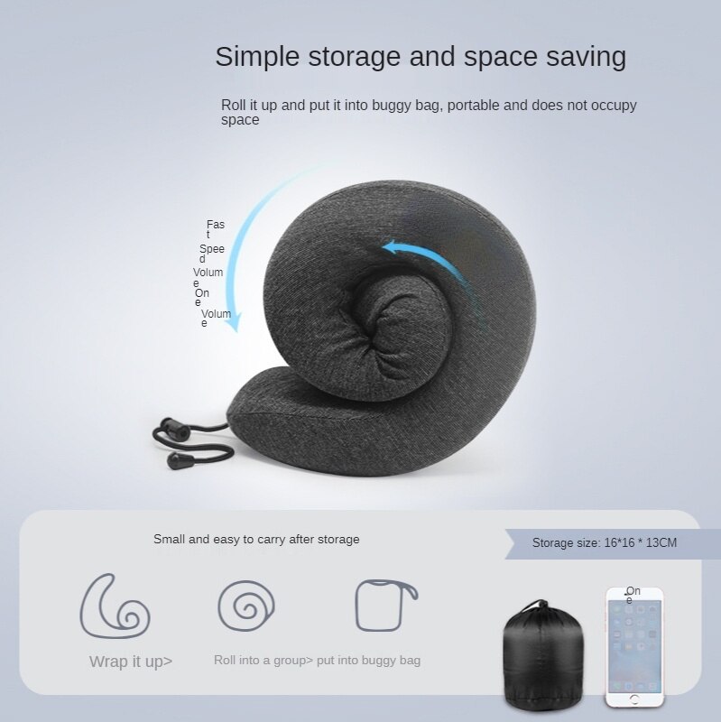 U Shaped Breathable Travel Pillow Portable Neck Car Plane s Stretcher Ring Bearer