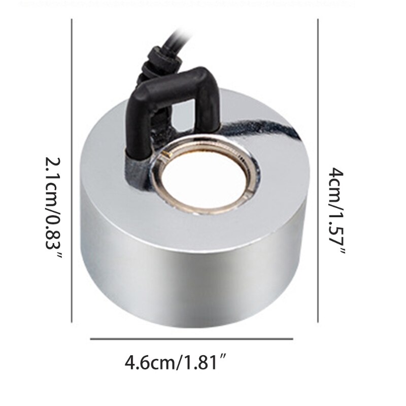 Plug 45Mm Humidifier Ultrasonic Mist Maker Industrial Incubator 24V Atomizer