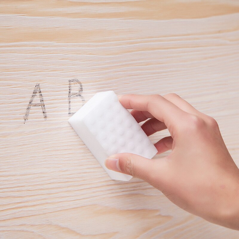Nano magic eraser sponge white microfiber Melamine cleaning brush for glass keyboard wall graffiti spugna eraser Duster Scouring