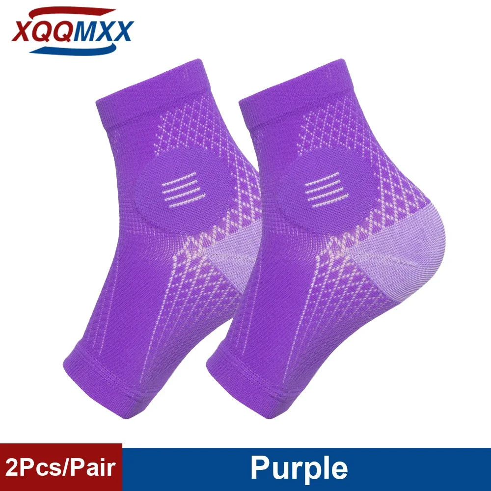 1Pair Neuropathy Socks - Peripheral Neuritis Compression Sleeves for Nerve Damage Pain,Ankle Gout,Plantar Fasciitis Relief Brace: S / Black