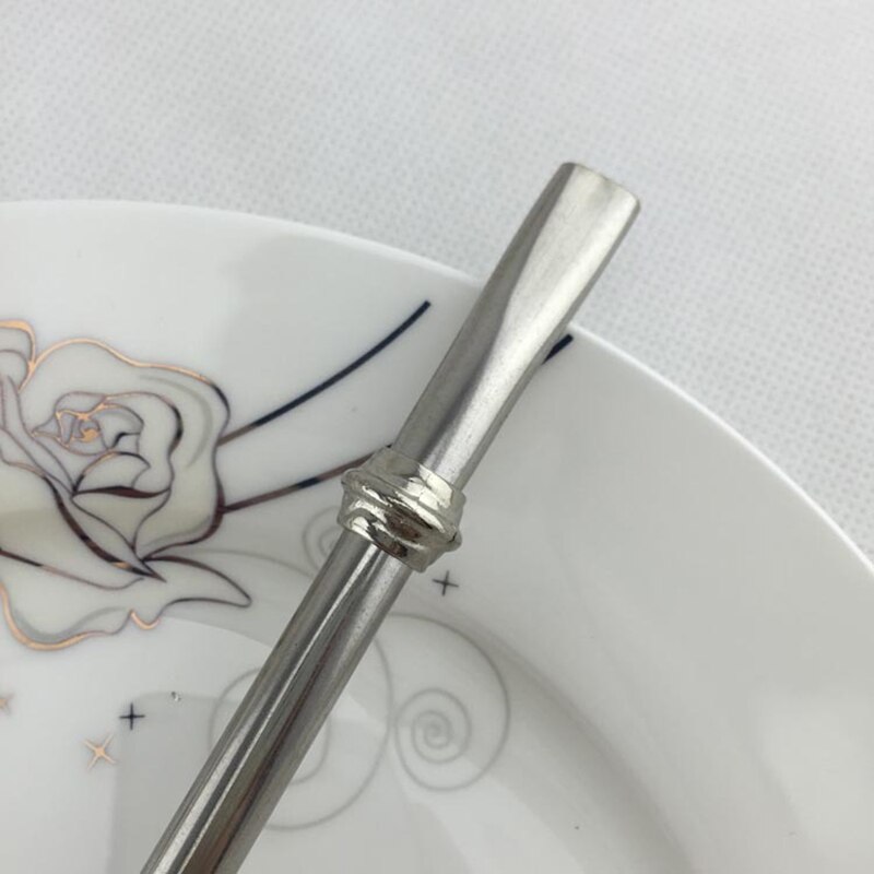 Cuchara de paja para beber de acero inoxidable 304, herramientas de Metal reutilizables con filtro para té, Yerba Mate, calabaza, calabaza, caballo