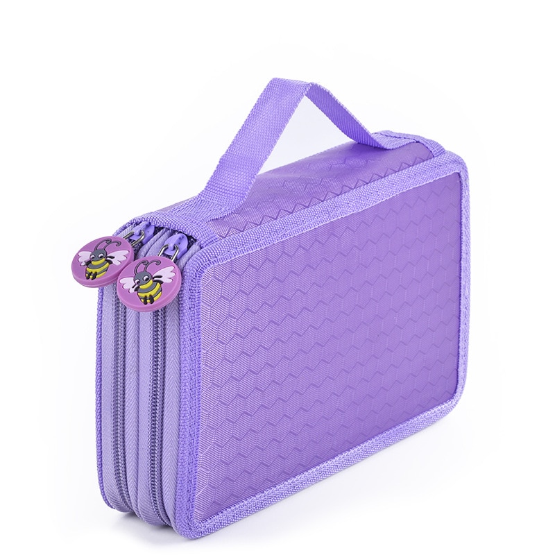 Söpö koulu penaali tytöille pojille penaali 2 kerrosta 32 reikää monikynälaatikko kawaii iso patruuna laukku paperitavarat