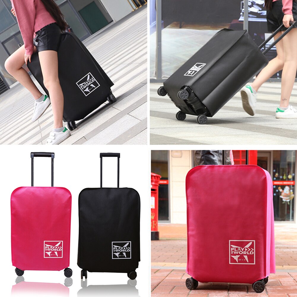 Outdoor Luggage Cover Travel Protective Anti-scratch Waterproof Thickened Non-woven Fabric Suitcase Accessories Dust-Proof