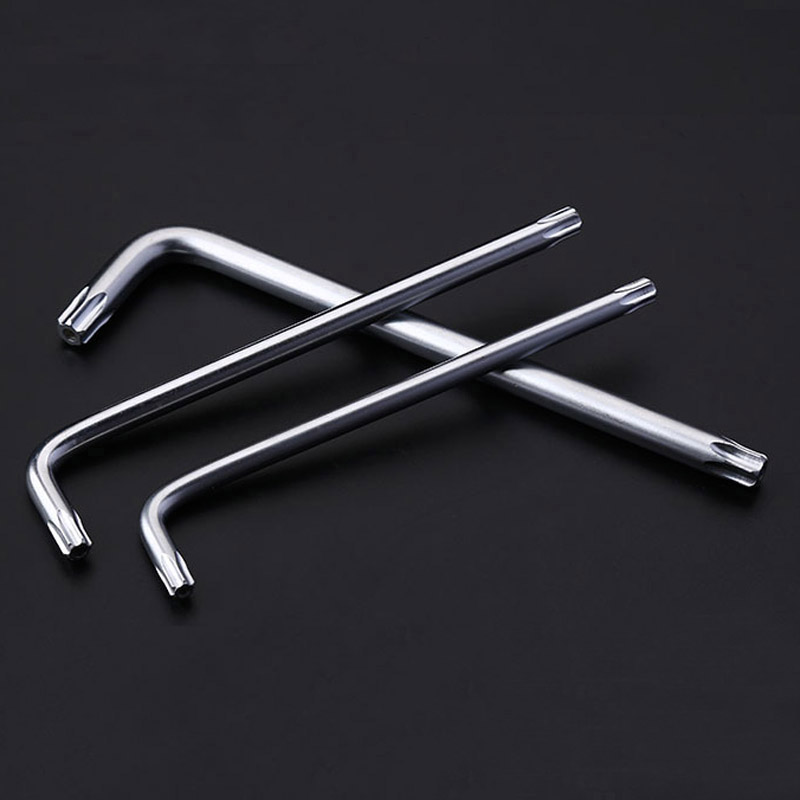 T25 T30 Screwdriver Torx Wrench 2-way mini Torx Screwdriver Spanner Screw Driver Repair Tool L Style T25 T30 Screwdrivers