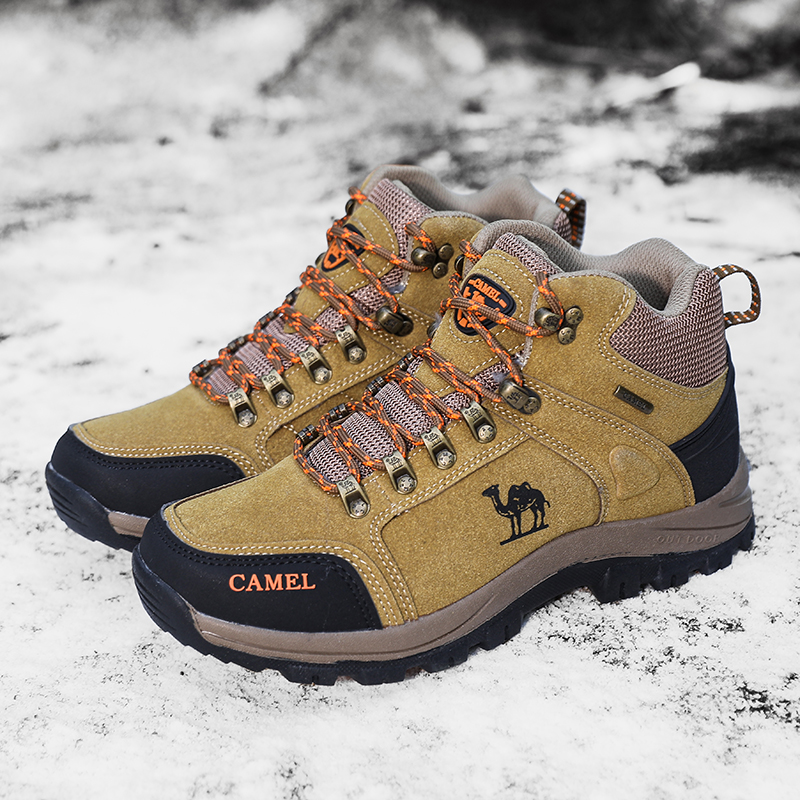 Winter draussen Turnschuhe Männer Wanderschuhe Klettern Berg Verfolgung Wandern Schuhe Männer Schnee Stiefel Pelz Warme Männer Wandern Stiefel