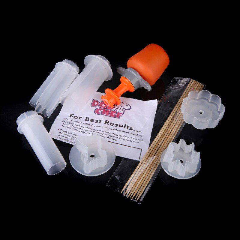 Baby Food Fruit Cutter Cooking Tools Plastic Fruit Shape Cutter Slicer Veggie Food Fruit Shape Cutter kitchen accessories