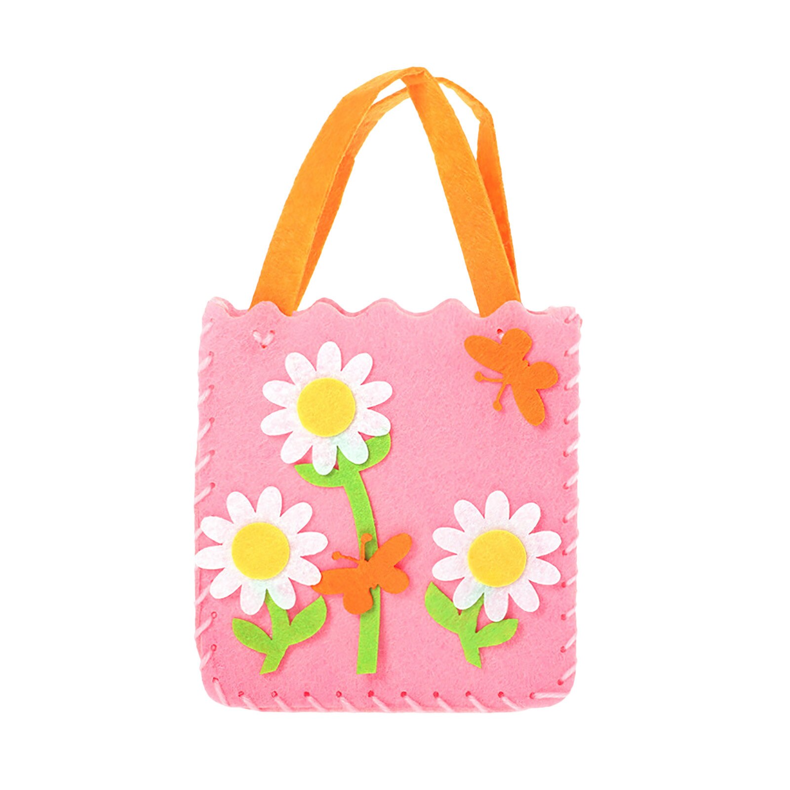 De costura para manualidades Diy fieltros bolso Kit de de dulces de Navidad bolsas de los niños de juguetes niñas Diy colección bolso artesanía