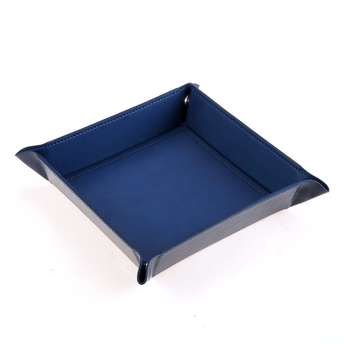 1 stücke PU Leder Falten Würfel Tablett polyedrisch Verein Würfel Kasten Platte Für RPG Bord Spiele Würfel Lagerung Kasten fallen ohrring Ring Halfter